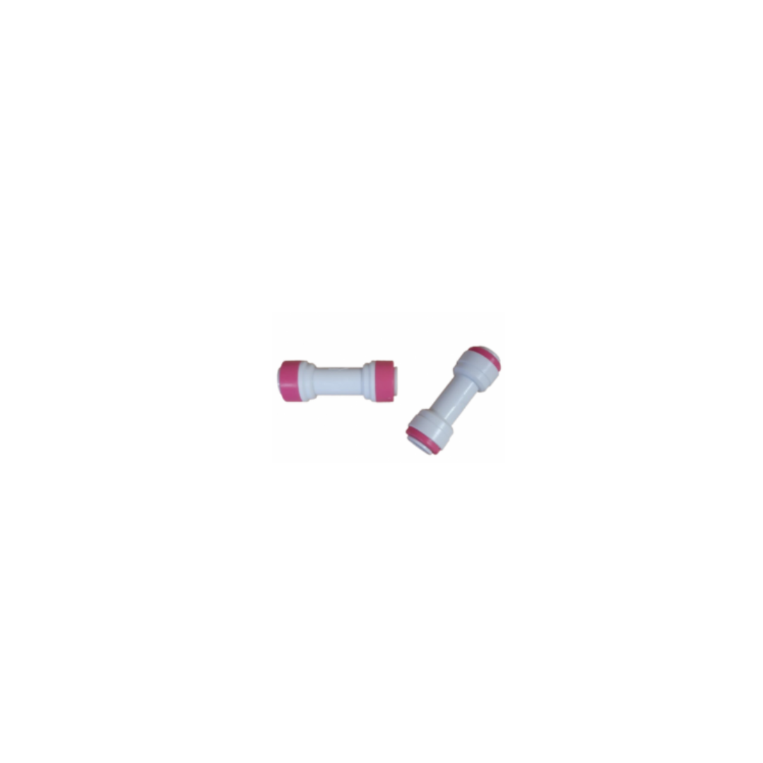 Βαλβίδα αντεπιστροφής-Quick Fit Σύνδεσμος-020-I PINK 3/8" σωληνάκι - 3/8" σωληνάκι