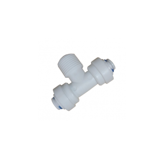 Quick Fit Σύνδεσμος-007B-T 1/4'' σωληνάκι - 3/8'' αρσενικό - 1/4'' σωληνάκι